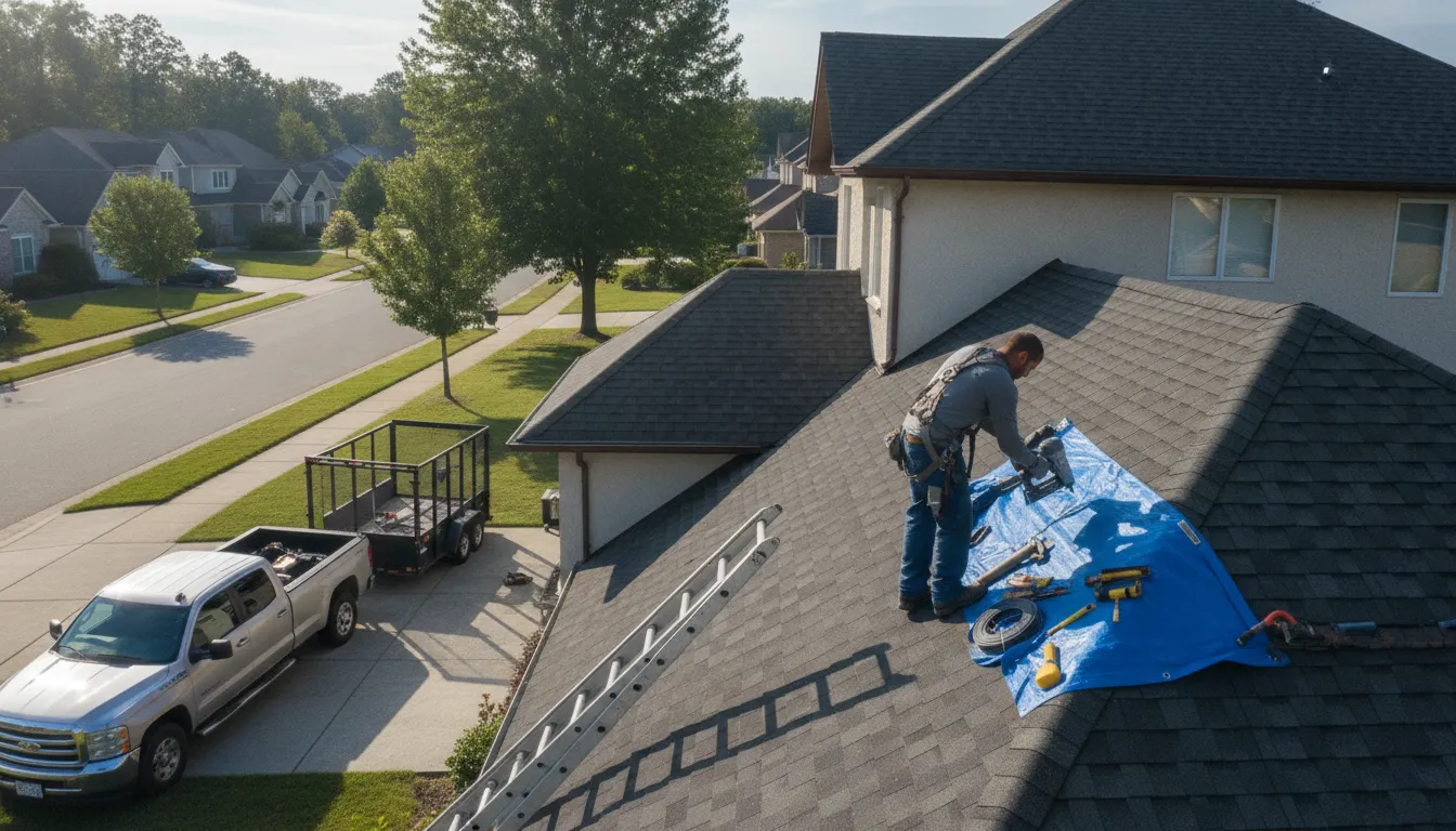 Roofing in Rushford